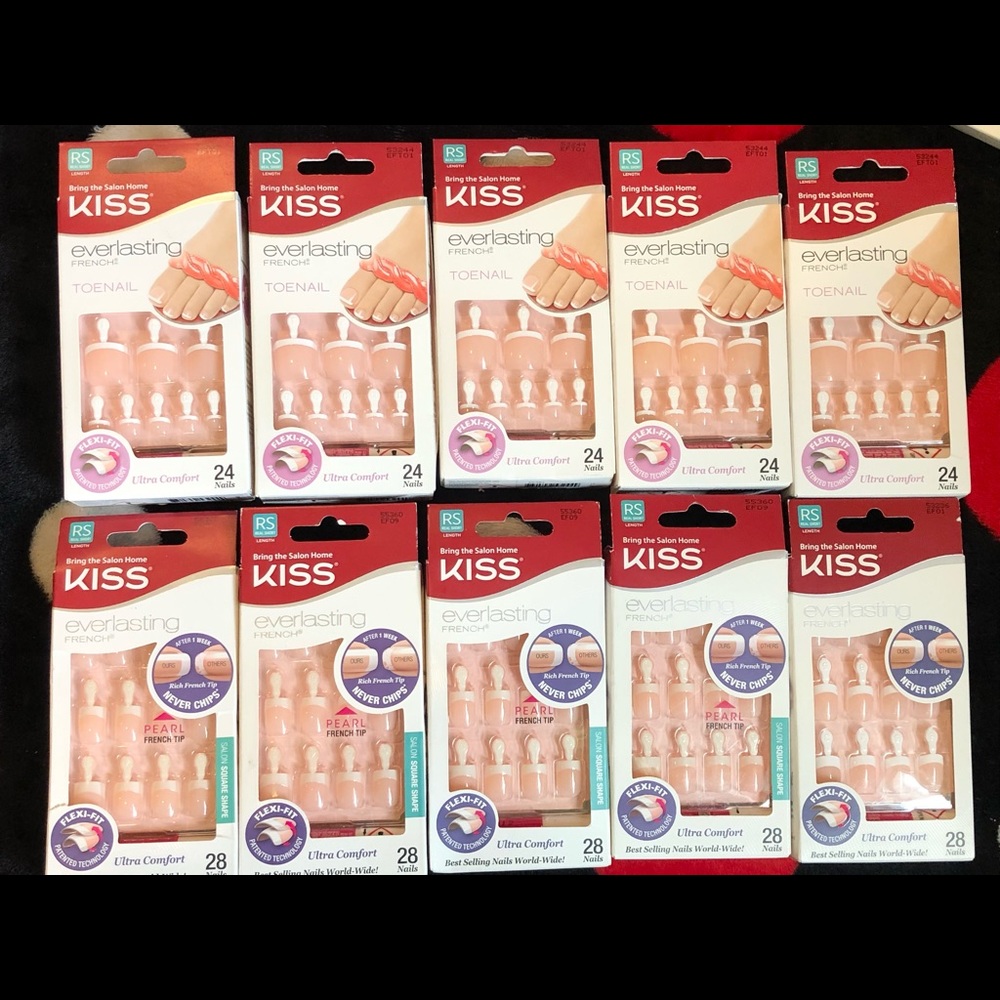 10 Kiss everlastingToenail & French Nail